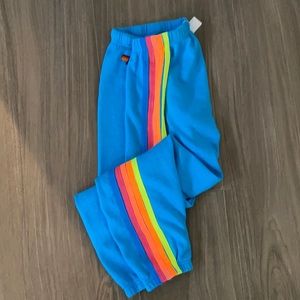 Aviator Nation women’s five stripe sweatpants